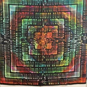 Alexander McQueen Safety Pin Silk Scarf